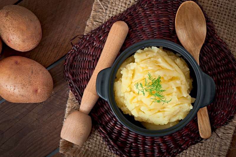 크기변환fresh flavorful mashed potatoes